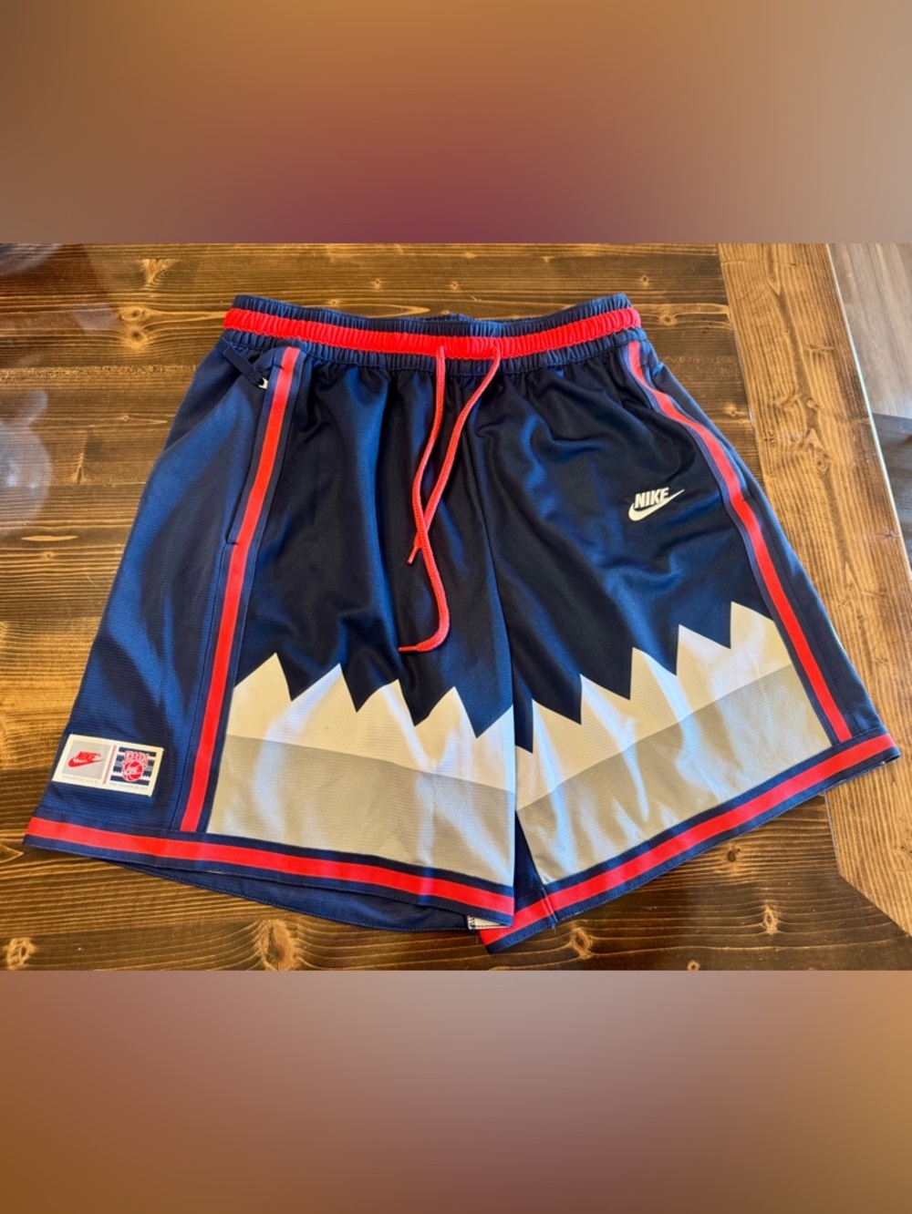 Nike Men’ Dri-Fit DNA Sharks Basketball Shorts Size L